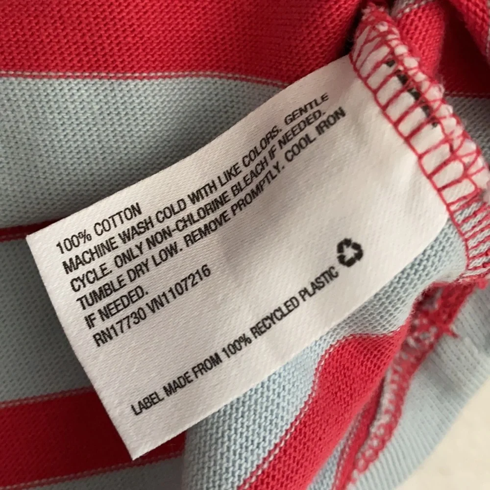 The Nines by Hatch | Cotton 3/4 Sleeve Nautical Stripe Maternity Mini Dress (XS) - Picture 9 of 16